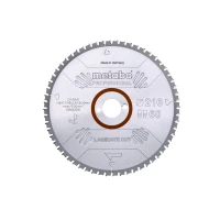 Пильный диск Metabo "Laminate Cut - Professional" Z60 PCD FZ/TZ 0° 216x30 мм (1 шт.) (628442000)