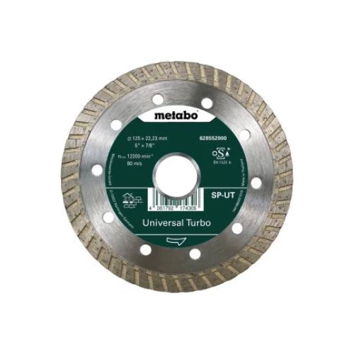 Диск отрезной Metabo Universal Turbo SP-UT 125x22,23мм (628552000)