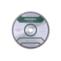 Диск пиляльний METABO «MULTI CUT - CLASSIC», 305X30 Z80 FZ/TZ 5°NEG /B (628667000)