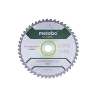 Пиляльний диск Metabo «Cordless Cut Wood - Classic» Z48 WZ 5° 254x30 мм (1 шт.) (628690000)