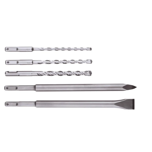 Набір зубил і свердел Metabo SDS- Plus (5 шт.) (630477000)