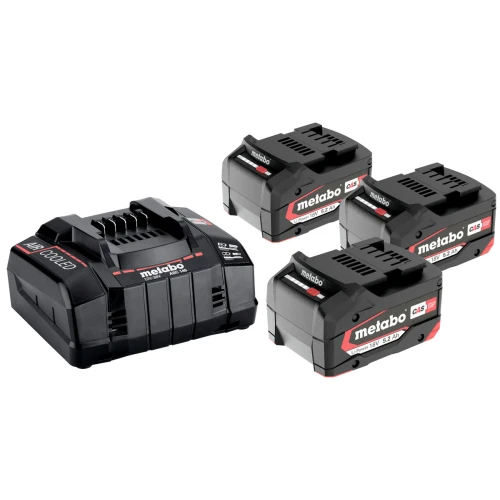 Набір акумуляторів Metabo 3 x 5.2 год, ASC 55 (685048000)
