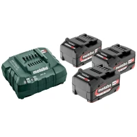 Набор аккумуляторов Metabo 3 x 4.0 Ач + ASC 55 (685049000) 