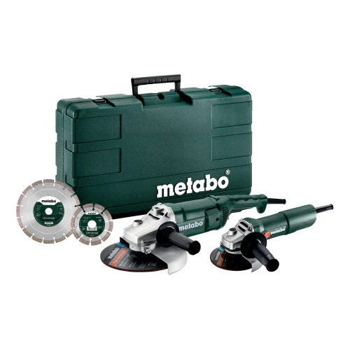 Комплект УШМ Metabo в кейсе (Set WE 2200-230 + W 750-125) (685172510)