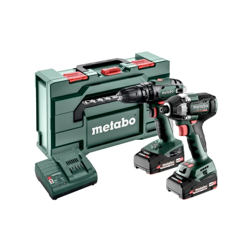Акумуляторний інструмент у комплекті Metabo Combo Set 2.8.5 18 V metaBOX (685197000)