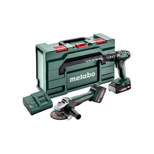 Аккумуляторный инструмент в комплекте Metabo Combo Set 2.4.4 18 V metaBOX (685205500)