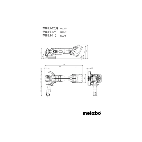 Акумуляторний інструмент у комплекті Metabo Combo Set 2.4.4 18 V metaBOX (685205500)