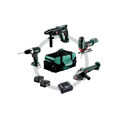 Аккумуляторный инструмент в комплекте Metabo Combo Set 4.1.4 18 V (685232000)