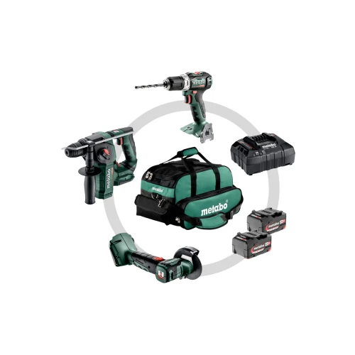 Аккумуляторный инструмент в комплекте Metabo Combo Set 3.1.1 18 V (АКБ + ЗУ) (691174000)