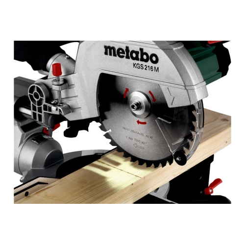 Торцовочная пила с платформой Metabo KGS 216 M (691213000)