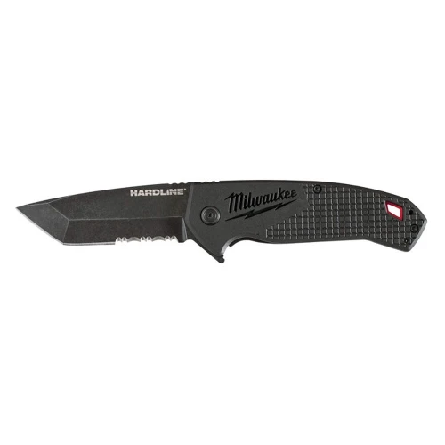 Ніж складаний Milwaukee HARDLINE Serrated із зубчастим лезом 75 мм (48221998)