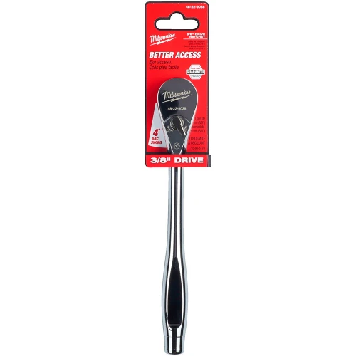 Тріскачка хромована Milwaukee 3/8" 216 мм (48229038)
