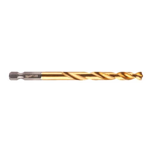 Свердло по металу Milwaukee RedHEX SHOCKWAVE™ HSS-TiN 7.0x109x66 мм (1 шт.) (48894717)