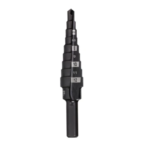 Сверло ступенчатое с шагом 1 мм Step Drill Milwaukee Ø 4 – 12 мм (48899301)