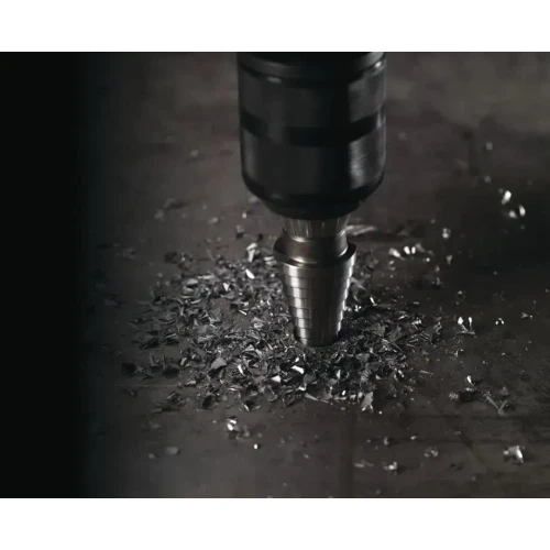 Сверло ступенчатое с шагом 1 мм Step Drill Milwaukee Ø 4 – 12 мм (48899301)