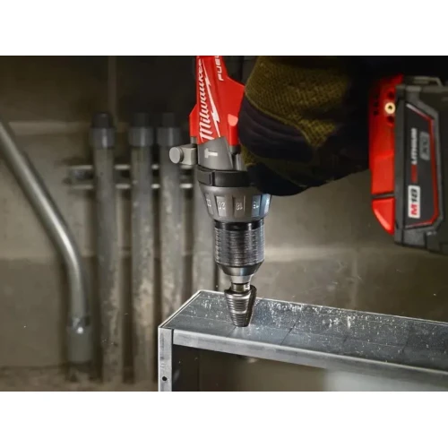 Сверло ступенчатое с шагом 1 мм Step Drill Milwaukee Ø 4 – 12 мм (48899301)