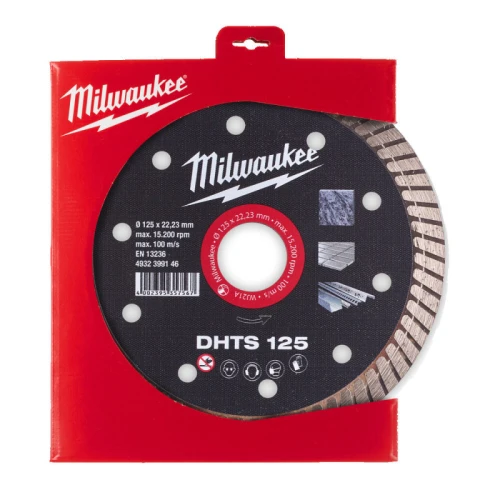 Диск алмазный по керамограниту Milwaukee DHTS 125 125x22.23 мм (4932399146)