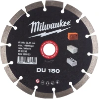 Диск алмазный сегментный Milwaukee DU 180 180x22.23 мм (4932399523)