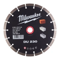 Диск алмазный сегментный Milwaukee DU 230 230x22.23 мм (4932399524)