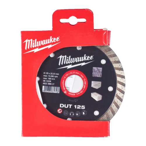 Диск алмазний по плитці Milwaukee DUT 125 125x22.23 мм (4932399527)