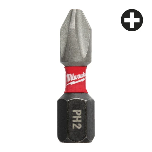 Біта Milwaukee SHOCKWAVE PH2 x 25 мм (1 шт.) (4932430853)