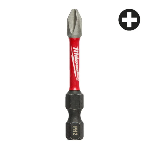Бита Milwaukee SHOCKWAVE PH2 x 50 мм (10 шт.) (4932430855)