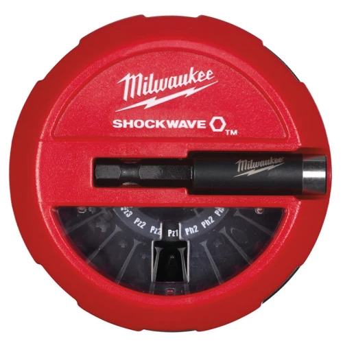 Набор бит Milwaukee SHOCKWAVE PH/PZ/TX x 25 мм (15 шт.) (4932430904)