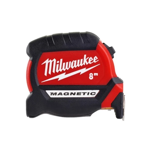 Рулетка вимірювальна магнітна Milwaukee MAGNETIC GEN III 8 м x 27 мм (4932464600)
