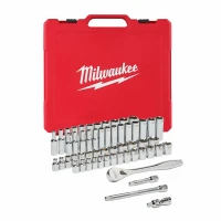Набір хромованих торцевих головок із тріскачкою Milwaukee 3/8" 56 шт. (4932464946)