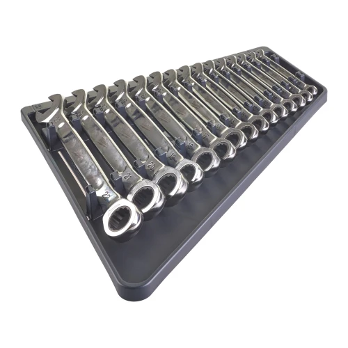 Набір метричних ключів з тріскачкою Milwaukee MAXBITE (15 шт.) (4932464994)