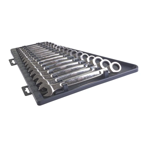 Набір метричних ключів з тріскачкою Milwaukee MAXBITE (15 шт.) (4932464994)
