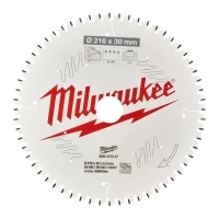 Пильний диск по дереву Milwaukee PFTE 60 HW 216x30x2.4 мм (4932471317)