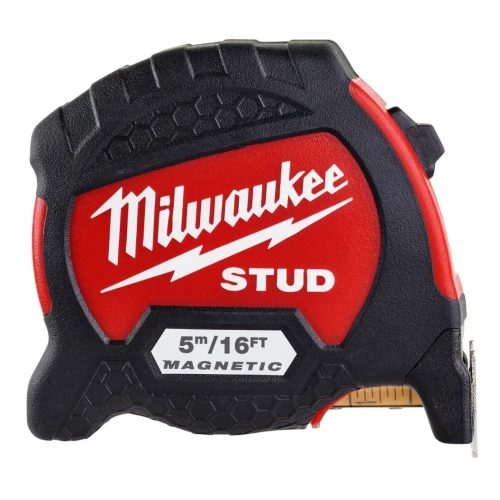 Рулетка магнітна Milwaukee STUD GEN II 5 м / 16 фут x 33 мм (4932471628)