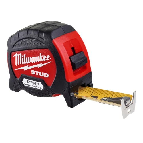 Рулетка магнітна Milwaukee STUD GEN II 5 м / 16 фут x 33 мм (4932471628)