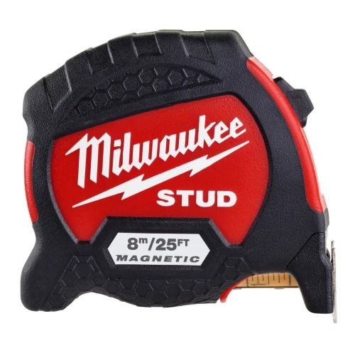 Рулетка магнітна Milwaukee STUD GEN II 8 м / 25 фут x 33 мм (4932471629)