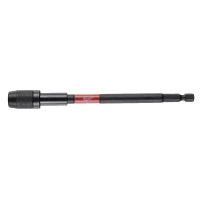 Магнітний ударний тримач для біт з фіксатором Milwaukee Shockwave Hex 1/4x152 мм (1 шт.) (4932471824)