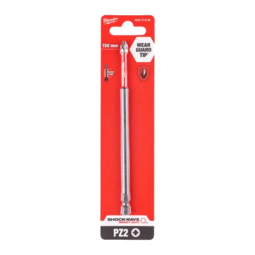 Бита Milwaukee SHOCKWAVE PZ2 x 150 мм (1 шт.) (4932471928)