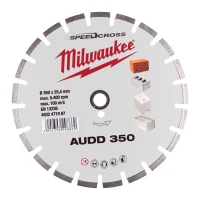 Диск алмазний сегментний Milwaukee Speedcross AUDD 350 350x25.4 мм (4932471987)
