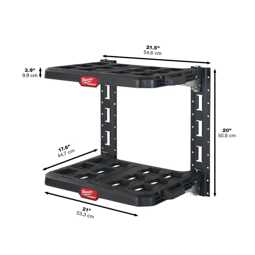Система стеллажная вертикального крепления Milwaukee E-Track PACKOUT (4932472127)