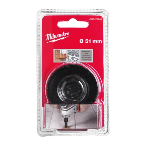 Коронка алмазна для сухого свердління Milwaukee Diamond Max M14 68/35x51 мм (4932478283)