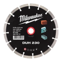 Диск алмазный сегментный Milwaukee PROMO DUH 230 230x22.23 мм (4932478710)