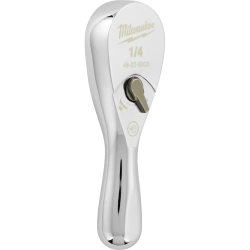 Тріскачка хромована Milwaukee 1/4" 76 мм (4932479646)