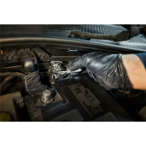 Тріскачка хромована Milwaukee 1/4" 76 мм (4932479646)