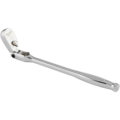 Тріскачка хромована шарнірна Milwaukee 1/4" 229 мм (4932479649)
