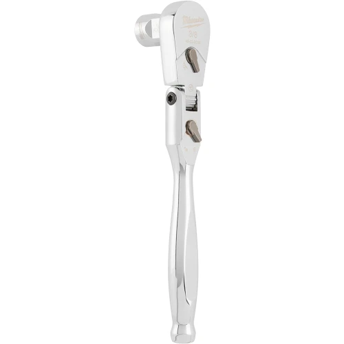 Тріскачка хромована шарнірна Milwaukee 3/8" 216 мм (4932479652)