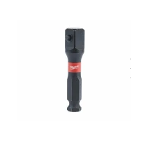 Перехідник Milwaukee SHOCKWAVE з шестигранника 7/16" Hex на квадрат 1/2" (70 мм) (4932480586)