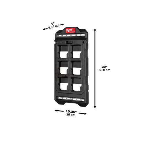 Платформа монтажная компактная базовая Milwaukee PACKOUT 26x254x508 мм (4932480621)