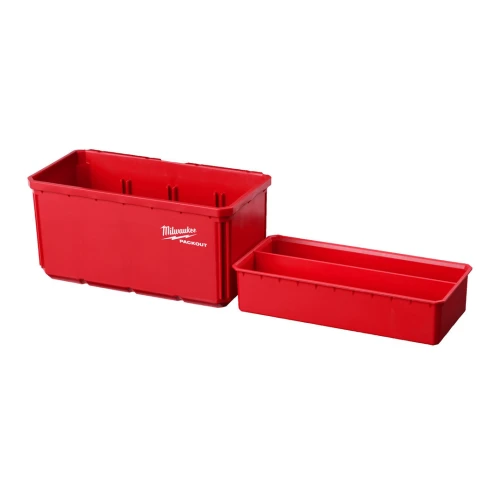 Контейнер для зберігання дрібних деталей Milwaukee PACKOUT 102x102x203 мм (2 шт.) (4932480699)