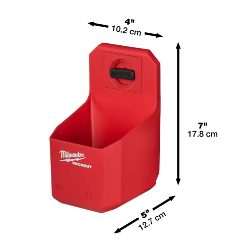 Полка для хранения бутылок в стеллажной системе Milwaukee PACKOUT 127x102x178 мм (4932480706)