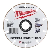 Диск алмазний сегментний по металу Milwaukee Speedcross 125x22.23 мм (4932492015)